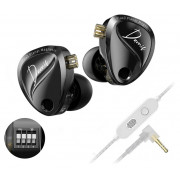 KZ Duonic With Switches с микрофоном 3.5 мм (черный)