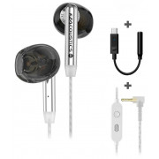 Наушники KZ Duet mic black 3,5m+EQ Type-c
