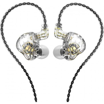 Наушники TRN MT1 mic t-c white