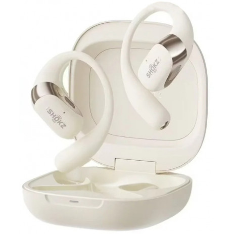 Беспроводные наушники Shokz OpenFit 2+ (белый)