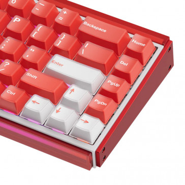 AKKO RAY68 HE Magnetic Wireless AstroAim Magnetic Switches (белый/красный)