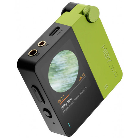 Портативный усилитель и ЦАП Hiby W4 (зеленый)