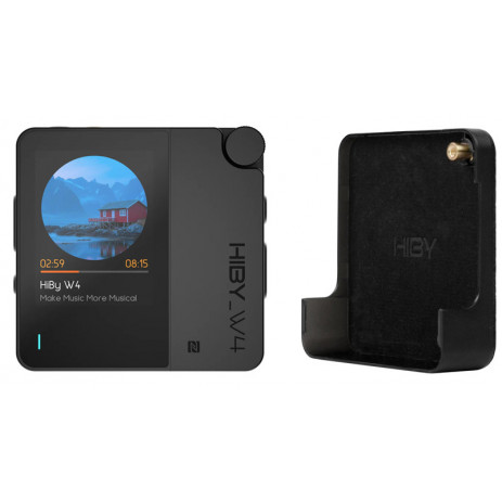 Портативный усилитель и ЦАП Hiby W4 + MagSafe (черный)