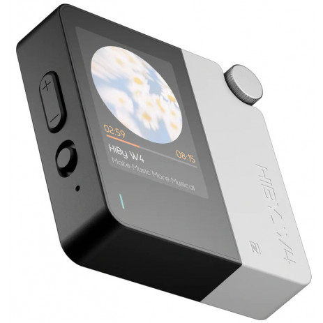 Портативный усилитель и ЦАП Hiby W4 + MagSafe (белый)