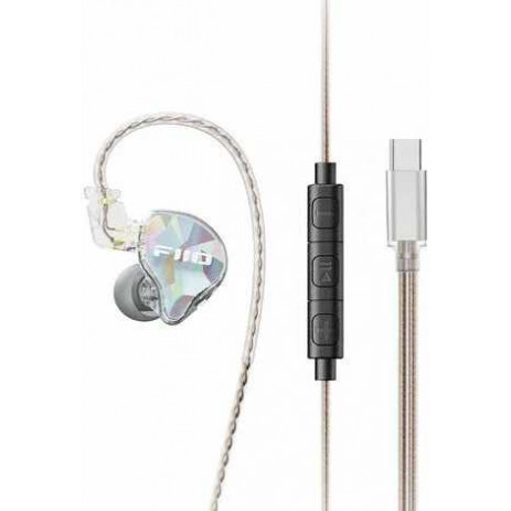 Наушники FiiO JD10 (Type-C) (прозрачный)