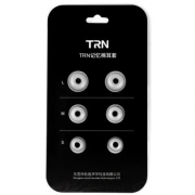 3 Амбушюры TRN Memory Foam (3 pair) white (уценка)