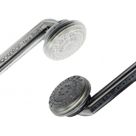 Наушники MoonDrop Nice Buds (черный/прозрачный)