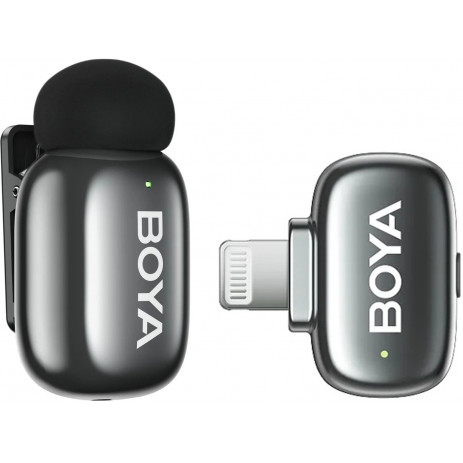 Микрофон BOYA Mini 2-01 (серебристый)