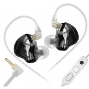 Наушники KZ Axas 3.5mm mic black