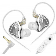 Наушники KZ Axas 3.5mm mic white
