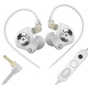 Наушники KZ EDZ 3.5mm mic white