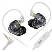 Наушники KZ Gale 3.5mm mic black