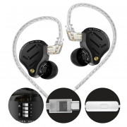 Наушники KZ Pisces With Switches Type-c mic
