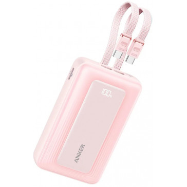 Портативное зарядное Anker Zolo 20k mAh 45W Dual T-C A110M pink
