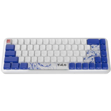 Клавиатура+коврик Red Square Alumix 68 Arita Sapphire(RSQ-20059) white