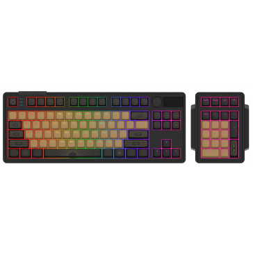 Клавиатура Дарк Проджект KD87A+Numpad Aquamarine DP-KD-87A-000101-GAM