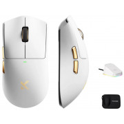 Игровая мышка Mchose K7 Ultra S Lightweight Wireless (белый/золотой)