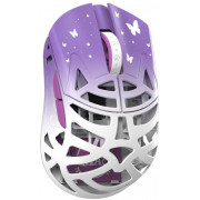 Wlmouse Beast Miao Omron (белый/фиолетовый)