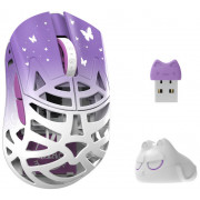 Игровая мышка Wlmouse Beast Miao Omron (белый/фиолетовый)