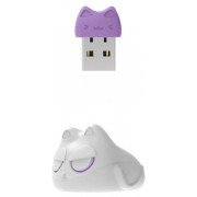 Игровая мышка Wlmouse Beast Miao Omron (белый/фиолетовый)