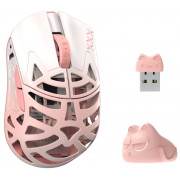 Игровая мышка Wlmouse Beast Miao Omron (белый/розовый)