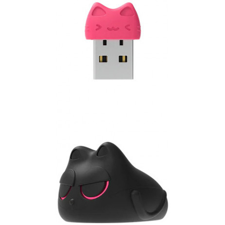 Игровая мышка Wlmouse Beast Miao Omron (черный/красный)