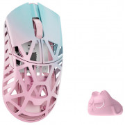 Игровая мышка Wlmouse Beast X Mini Pro Omron Side Slits (голубой/розовый)