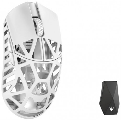 Игровая мышка Wlmouse Beast X Max TTC Nihil Side Slits (белый)