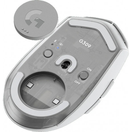 Игровая мышка Logitech G309 Lightspeed (белый)