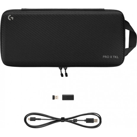 Игровая клавиатура Logitech G Pro X TKL GX Red Liner 920-012124 (черный)