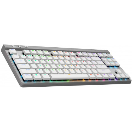 Игровая клавиатура Logitech G515 Lightspeed TKL GL Linear (белый)