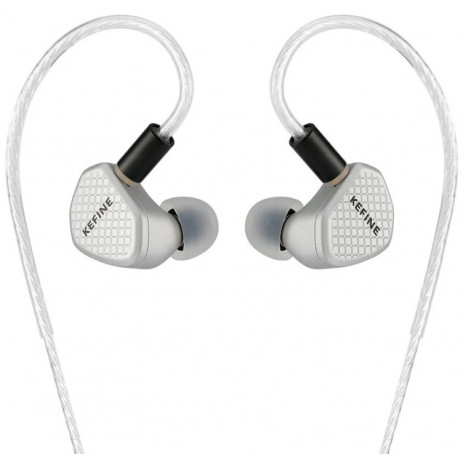 Наушники Kefine Klean с микрофоном USB Type-C (серебристый)