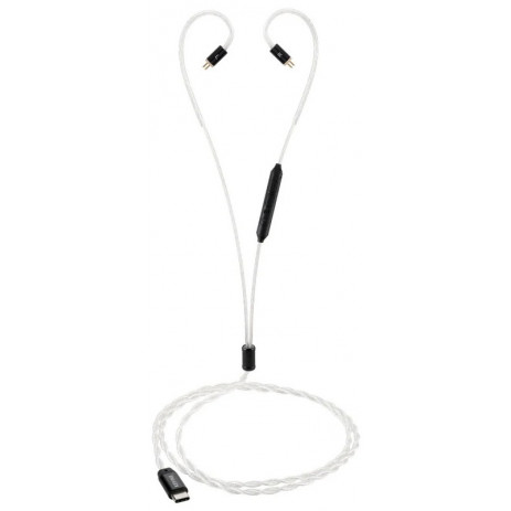 Наушники Kefine Klean с микрофоном USB Type-C (серебристый)