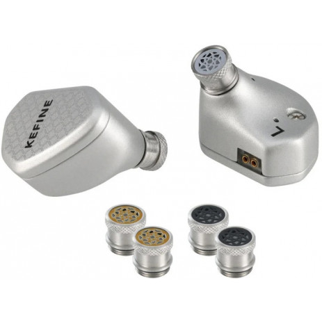 Наушники Kefine Klean с микрофоном USB Type-C (серебристый)