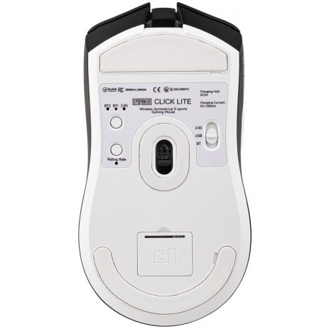 Игровая мышка Epomaker Click Lite (белый)