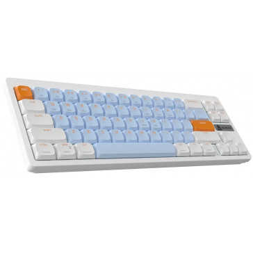 Клавиатура Ajazz AKL680 Blue/White/orange Low-profile Red Switch