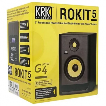 Студийный монитор KRK Rokit 5 G4 black (уценка)