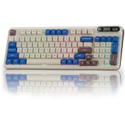 Клавиатура KZZI Z98 Rainbow Switch Latte