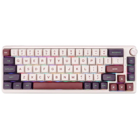 Игровая клавиатура KZZI K68 Pro Nezuko Purple Rain Switch