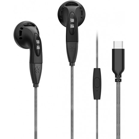 Наушники Nicehck YDSmall с микрофоном USB Type-C (черный)