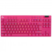 Клавиатура Logitech G PRO X TKL GX Brown Taktile magenta 920-012139