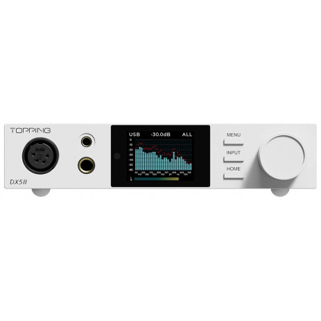 Портативный усилитель и ЦАП Topping DX5 II (белый) EN