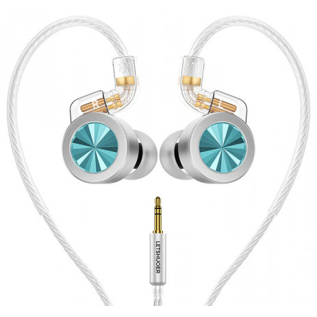 Наушники Letshuoer D02 Aqua (3.5 мм)