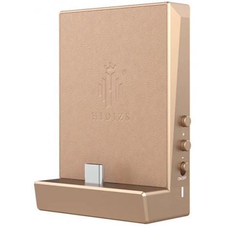 Портативный усилитель и ЦАП Hidizs DH80 (золотистый)