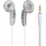 Наушники Nicehck Traceless without mic 3.5 transparent white