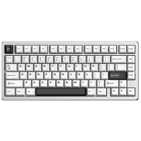 Игровая клавиатура Wobkeys Rainy75 HMX Violet Linear Switch (серебристый)