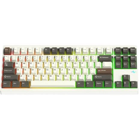 Игровая клавиатура Wobkeys Crush 80 Reboot Pro Kailh Cocoa Linear Switch (белый)