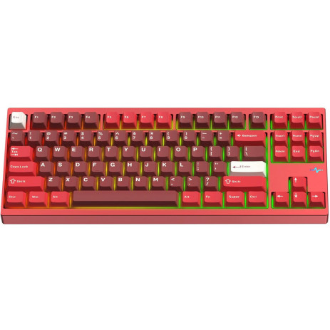 Игровая клавиатура Wobkeys Crush 80 Reboot Pro Kailh Cocoa Linear Switch (красный)