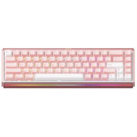 Клавиатура AKKO RAY68-HE Pink Wireless AstroAim Magnetic Switch