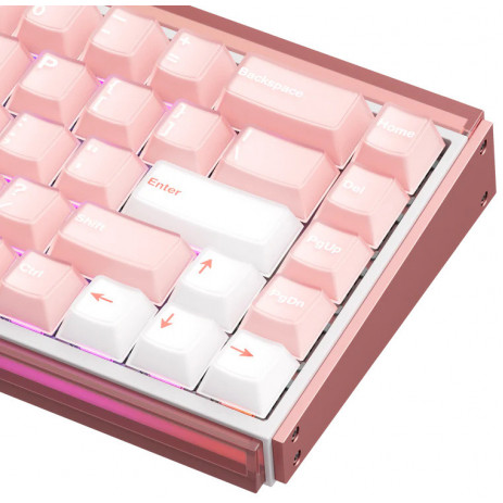 Клавиатура AKKO RAY68-HE Pink Wireless AstroAim Magnetic Switch